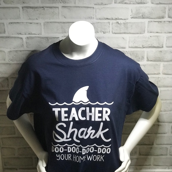 Gildan Tops - Teacher shark T-shirt’s